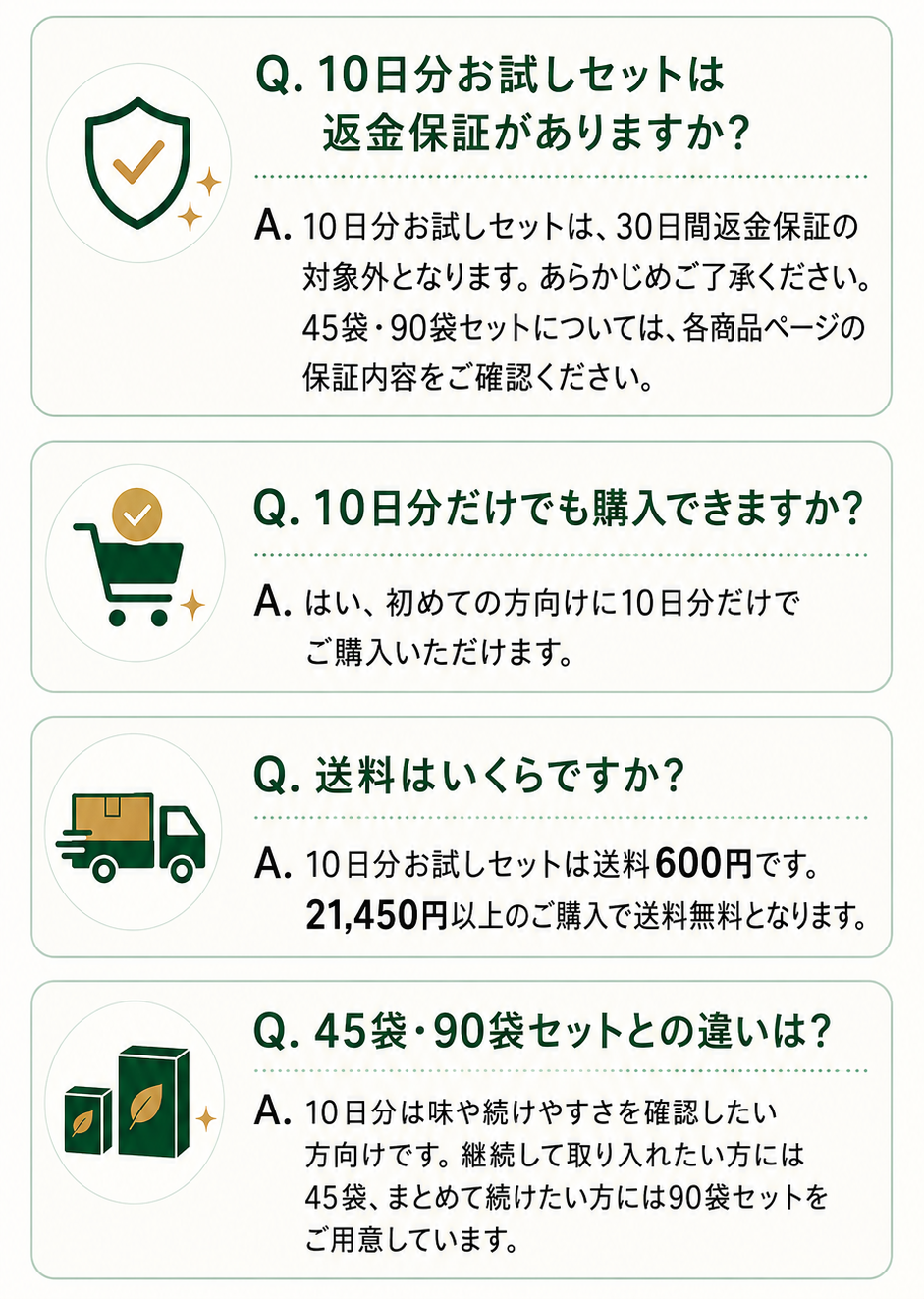 そわか 10日分お試しセット（初回限定）